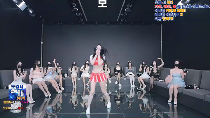 成人女团的诱惑,还是韩国人会玩啊